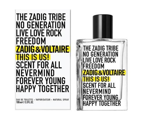 Унисекс парфюм ZADIG & VOLTAIRE This is Us!